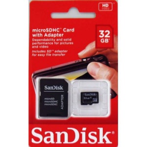 Sandisk Micro SDHC (High Capicity) 32 GB